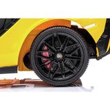 Hyper Lamborghini Sian 12V ride-on car yellow, imported from the UK