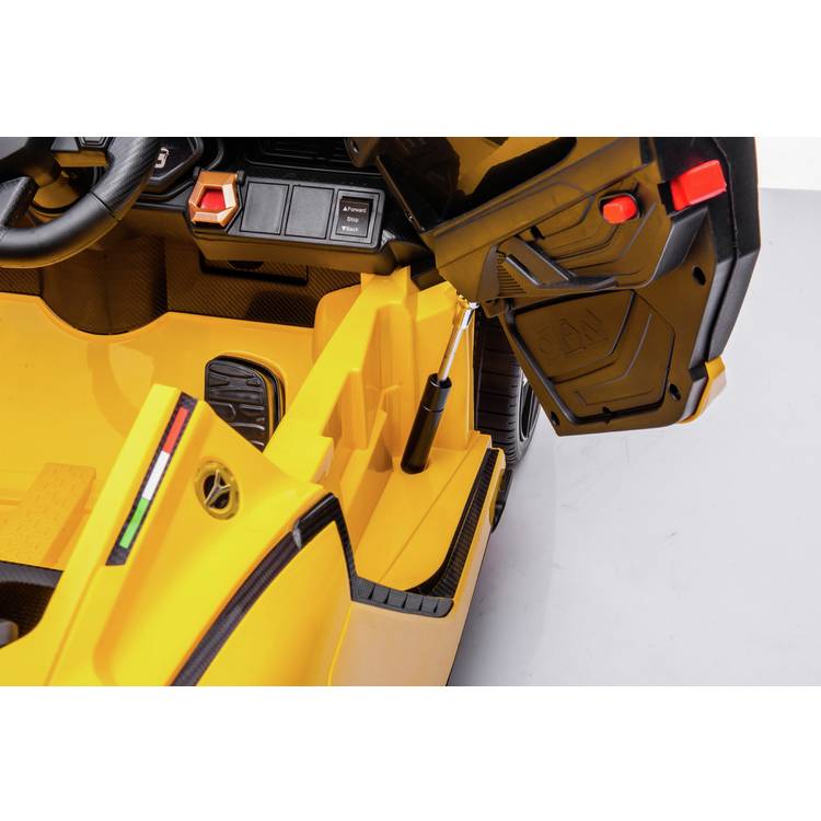 Hyper Lamborghini Sian 12V ride-on car yellow, imported from the UK