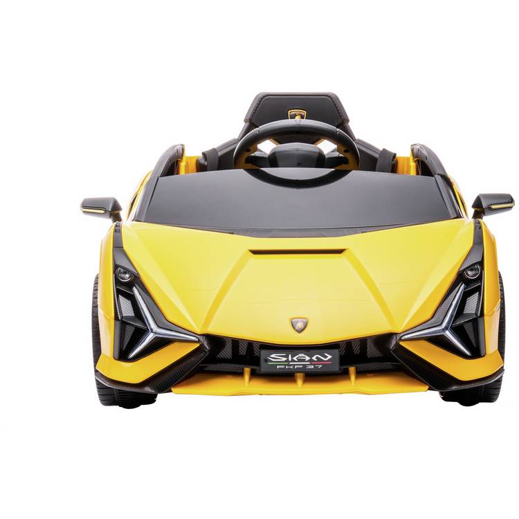 Hyper Lamborghini Sian 12V ride-on car yellow, imported from the UK