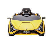 Hyper Lamborghini Sian 12V ride-on car yellow, imported from the UK