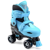 Xootz adjustable quad skates black and blue - British product