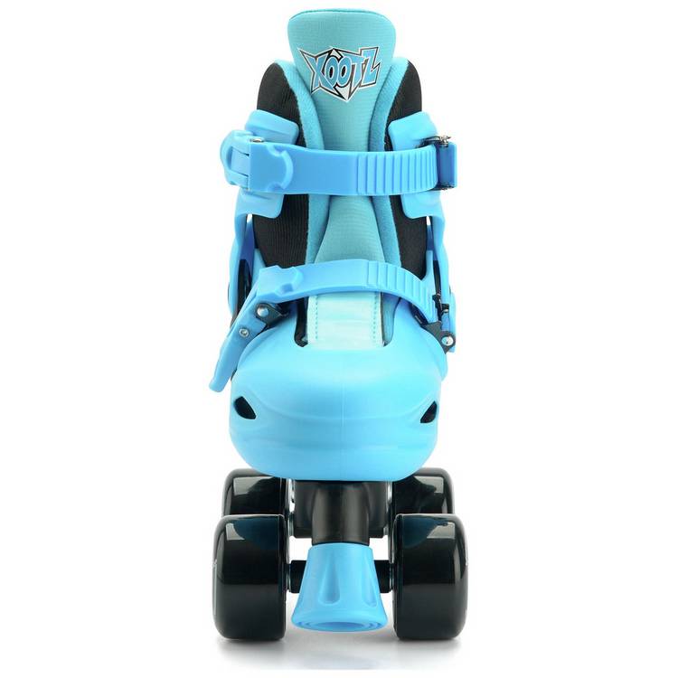 Xootz adjustable quad skates black and blue - British product