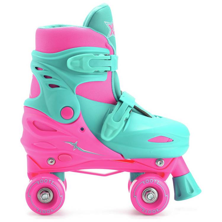 Xootz pink quad skates adjustable, imported from the UK