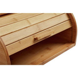 Habitat bamboo bread bin with roll-top lid - British product
