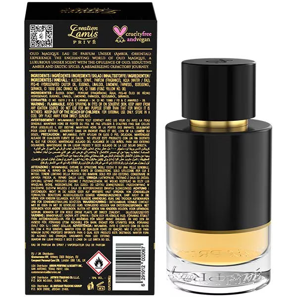 Creation Lamis Privé Magique fragrance perfume 100ml - British product
