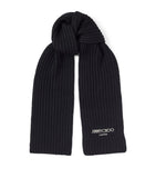 Jimmy Choo Yukiko virgin wool scarf, imported from the UK