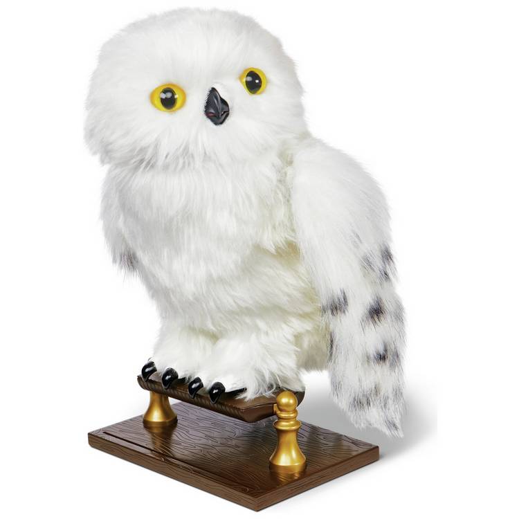 Wizarding World Harry Potter Hedwig interactive plush owl, imported from the UK