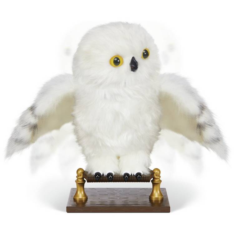 Wizarding World Harry Potter Hedwig interactive plush owl, imported from the UK