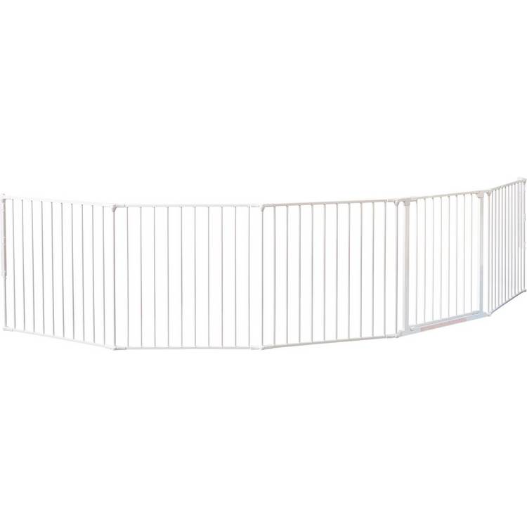 BabyDan room divider safety gate white XXL (British brand)