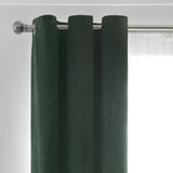 Habitat eyelet curtains forest green 117x137cm (British brand)
