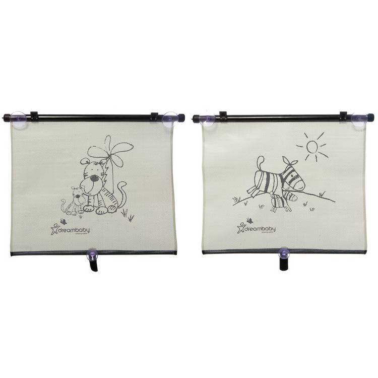 Dreambaby car window roller blinds adjustable 2 pack, British brand
