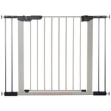 BabyDan Premier Wide Safety Gate silver 73.5-106.3cm, imported from the UK