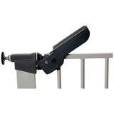 BabyDan Premier Wide Safety Gate silver 73.5-106.3cm, imported from the UK