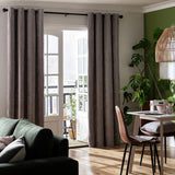 Argos Habitat Blackout Eyelet Curtains Grey 117x137cm- Buy online at McGrocer