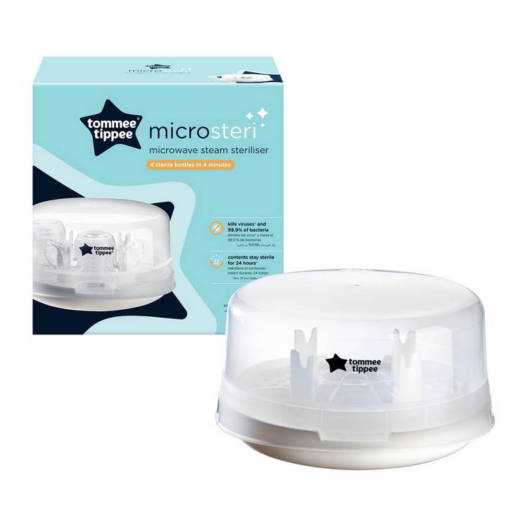 Tommee Tippee baby bottle microwave steriliser, UK version