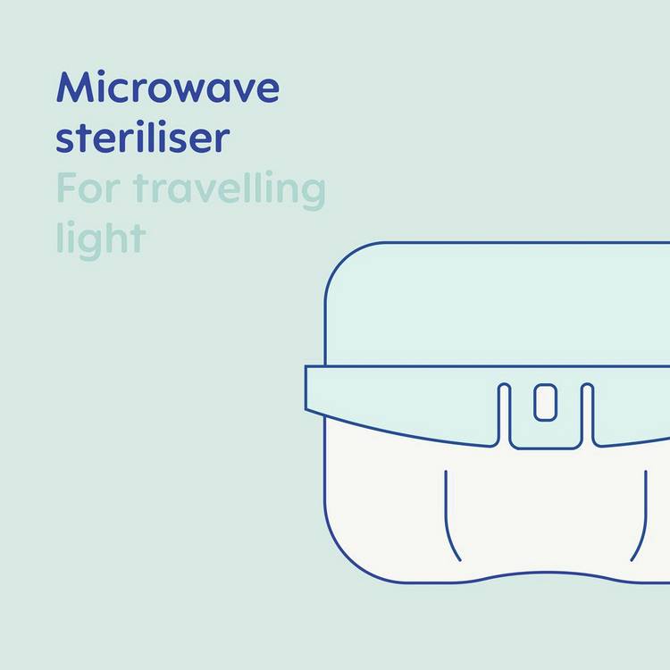 MAM electric steriliser and bottle warmer grey (British brand)