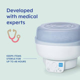 MAM electric steriliser and bottle warmer grey (British brand)