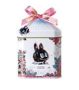 Harrods Godiva x Labubu Masterpieces Dark Chocolate with Raspberry Filling Tin (75g)- Buy online at McGrocer