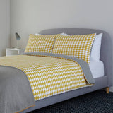 Argos Habitat Scallop Cotton Standard Pillowcase Pair - Mustard- Buy online at McGrocer