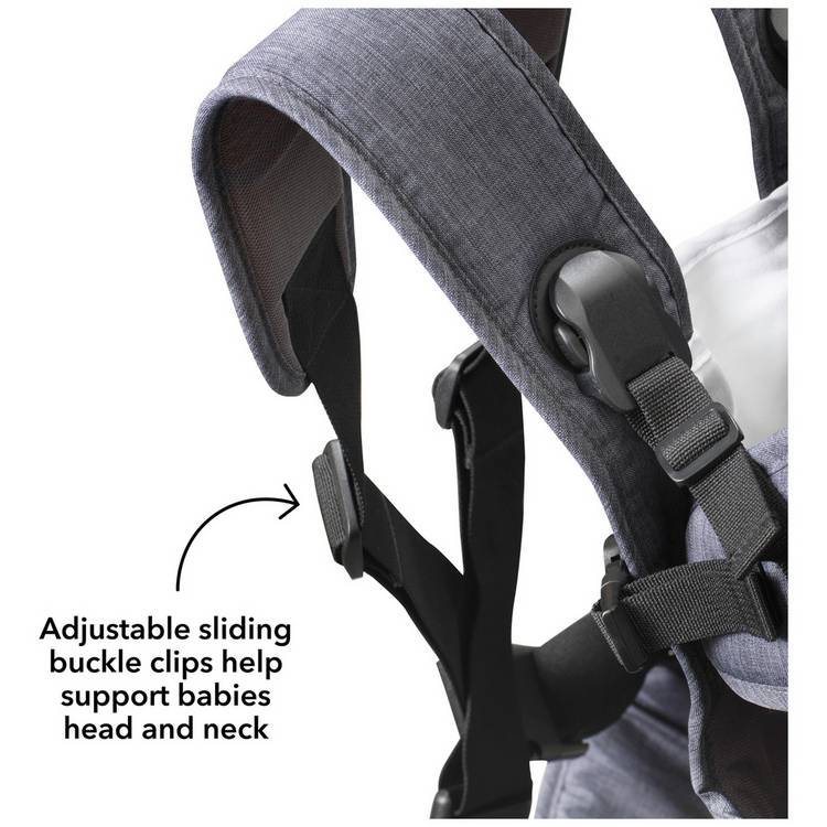 Nuby 3-in-1 baby carrier for newborn to toddler (British brand)
