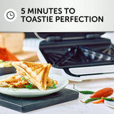 Breville white deep fill 2 portion sandwich toaster (British brand)