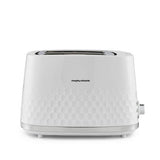 Morphy Richards Hive 2 slice toaster white, imported from the UK