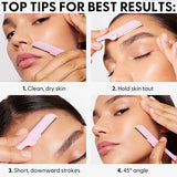 Superdrug Dermaplaning Tool Pack of 6 Facial Grooming Kit (British brand)