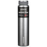 Sistema stainless steel bottle multicolour 280ml - British product