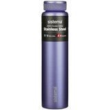 Sistema stainless steel bottle multicolour 280ml - British product