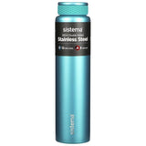 Sistema stainless steel bottle multicolour 280ml - British product