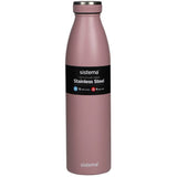 Sistema Hydrate multicolour stainless steel bottle 750ml, UK version