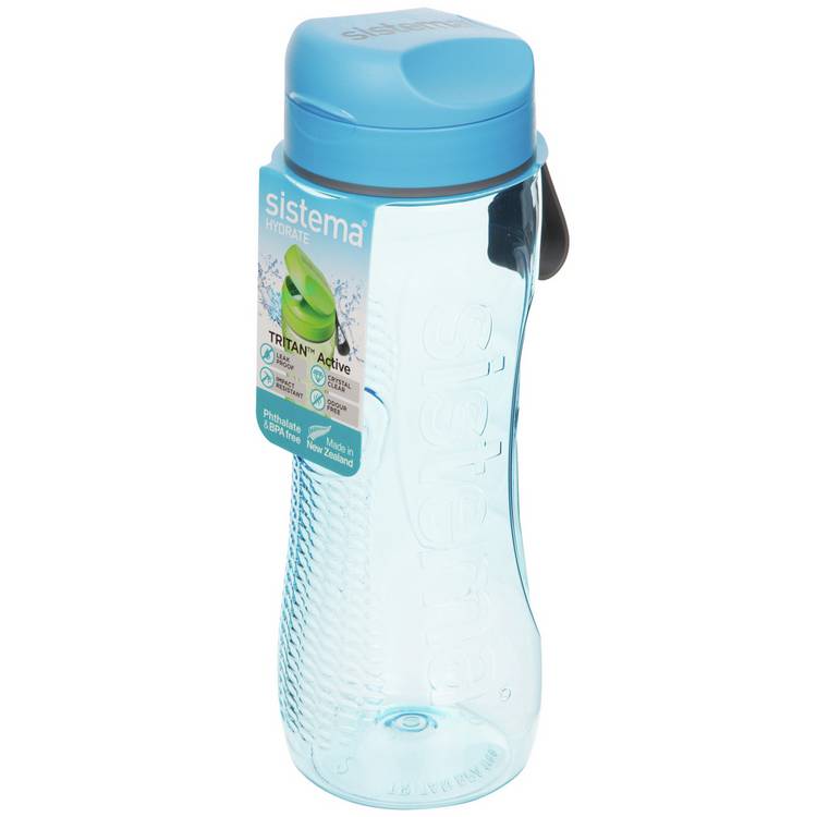 Sistema Hydrate Tritan Active bottle 800ml, imported from the UK