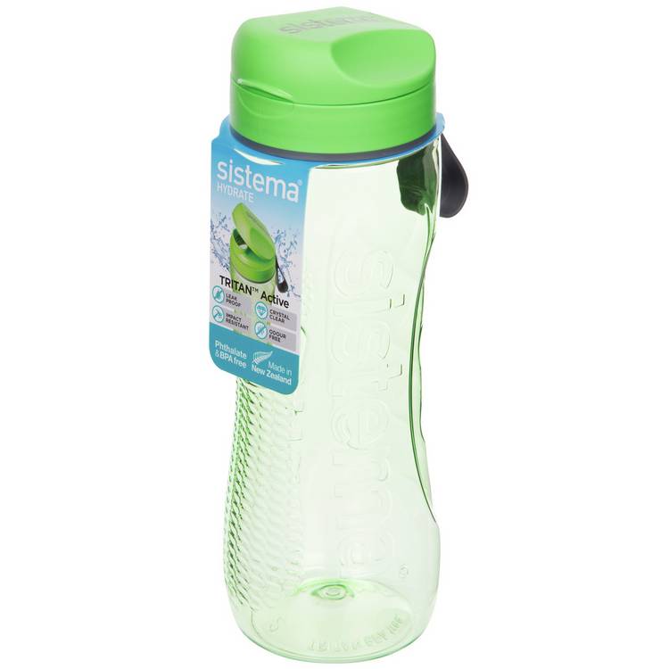 Sistema Hydrate Tritan Active bottle 800ml, imported from the UK