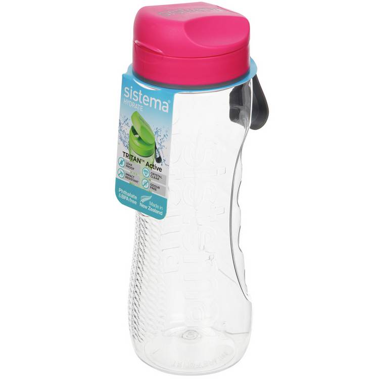 Sistema Hydrate Tritan Active bottle 800ml, imported from the UK