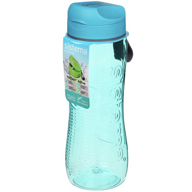 Sistema Hydrate Tritan Active bottle 800ml, imported from the UK