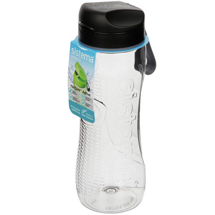 Sistema Hydrate Tritan Active bottle 800ml, imported from the UK