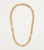 SHAY yellow gold diamond pave necklace, UK version