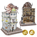 Harry Potter 3D puzzle Gringotts Bank model kit (British brand)