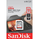 SanDisk Ultra SDHC memory card 32GB, UK version