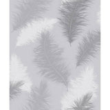 Argos Arthouse Sussaro Feather Grey Wallpaper - Glitter Gel Finish - 53cm x 10.05m Roll- Buy online at McGrocer