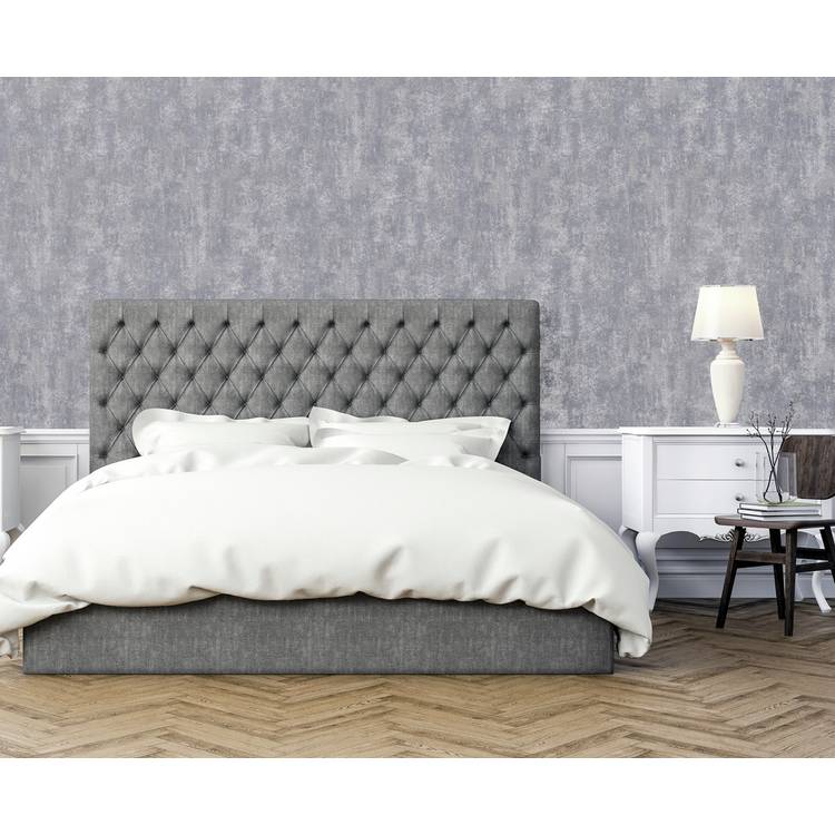 Arthouse Stone Texture Charcoal Grey Wallpaper, imported from the UK