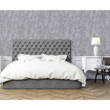 Arthouse Stone Texture Charcoal Grey Wallpaper, imported from the UK