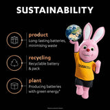Duracell Optimum AAA batteries pack of 8, imported from the UK