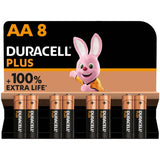 Argos Duracell Plus Alkaline AA Batteries - Pack of 8- Buy online at McGrocer