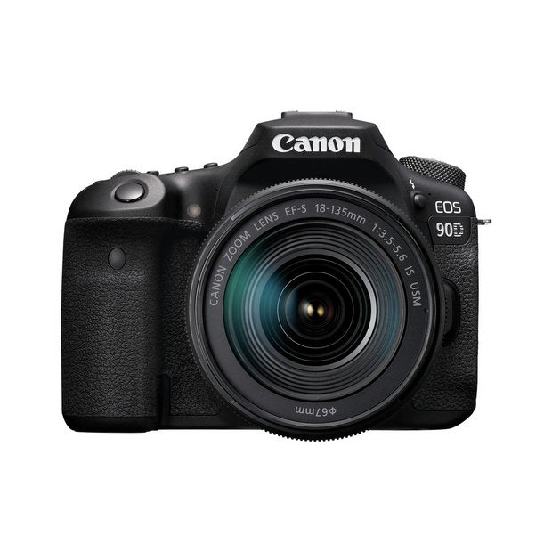 Canon EOS 90D DSLR camera 18-135mm lens kit, imported from the UK