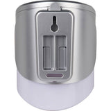 Luceco Guardian PIR solar wall light grey motion sensor - British product