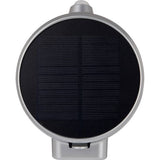 Luceco Guardian PIR solar wall light grey motion sensor - British product
