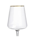 Argos Home gold rim wine glasses set of 4 - British product