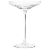 Argos Home gold rim champagne coupe set of 4 glasses, UK version