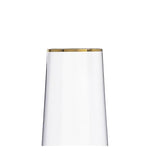 Argos Home gold rim prosecco flutes set of 4 - British product